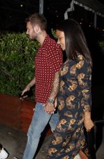 CHRISTINA MILIAN and Matt Pokora Night Out in West Hollywood 08/02/2019
