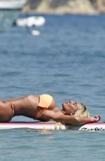 CHRISTINIE MCGUINNESS in Bikini at a Beach in Spain 08/20/2019