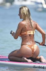 CHRISTINIE MCGUINNESS in Bikini at a Beach in Spain 08/20/2019