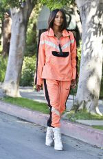 CIARA Shows New Short Haircut at a Photoshoot in Los Angeles 08/14/2019