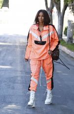 CIARA Shows New Short Haircut at a Photoshoot in Los Angeles 08/14/2019