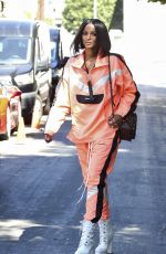 CIARA Shows New Short Haircut at a Photoshoot in Los Angeles 08/14/2019