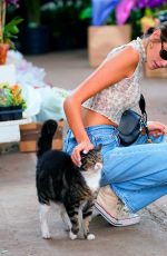 CINDY CRAWFORD and KAIA GERBER Out in Los Angeles 08/22/2019