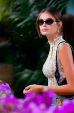 CINDY CRAWFORD and KAIA GERBER Out in Los Angeles 08/22/2019