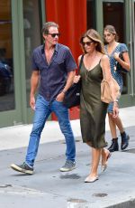 CINDY CRAWFORD and Rande Gerber Out and About in New York 08/06/2019