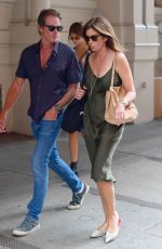 CINDY CRAWFORD and Rande Gerber Out and About in New York 08/06/2019