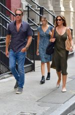 CINDY CRAWFORD and Rande Gerber Out and About in New York 08/06/2019
