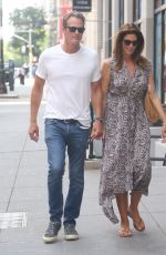CINDY CRAWFORD and Rande Gerber Out in New York 08/21/2019