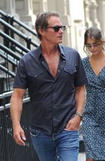 CINDY CRAWFORD, KAIA GERBER and Rande Gerber Out in New York 08/06/2019