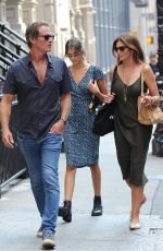 CINDY CRAWFORD, KAIA GERBER and Rande Gerber Out in New York 08/06/2019
