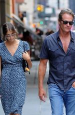 CINDY CRAWFORD, KAIA GERBER and Rande Gerber Out in New York 08/06/2019