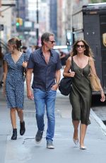 CINDY CRAWFORD, KAIA GERBER and Rande Gerber Out in New York 08/06/2019