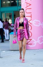 CJ LANA PERRY Leaves Beautycon Festival in Los Angeles 08/11/2019