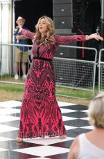 CLAIRE SWEENEY Performs at Sunshine Festival in Upton Severn 08/25/2019
