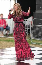 CLAIRE SWEENEY Performs at Sunshine Festival in Upton Severn 08/25/2019