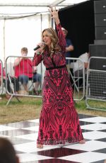 CLAIRE SWEENEY Performs at Sunshine Festival in Upton Severn 08/25/2019