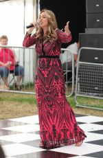 CLAIRE SWEENEY Performs at Sunshine Festival in Upton Severn 08/25/2019
