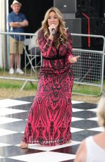CLAIRE SWEENEY Performs at Sunshine Festival in Upton Severn 08/25/2019