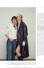 CLAUDIA SCHIFFER and STEPHANIE SEYMOUR in Vogue Magazine, Italy August 2019