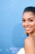 CORINNE FOXX at 47 Meters Down Uncaged Premiere in Westwood 08/13/2019