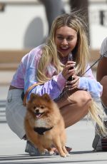 CORINNE OLYMPIOS Out and About in Los Angeles 08/12/2019