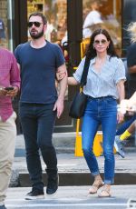 COURTENEY COX and Johnny McDaid Out in New York 08/12/2019