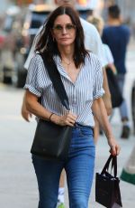 COURTENEY COX and Johnny McDaid Out in New York 08/12/2019