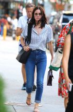 COURTENEY COX Out and About in New York 08/12/2019