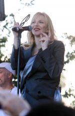 COURTNEY LOVE Performs at Yola Dia in Los Angeles 08/18/2019