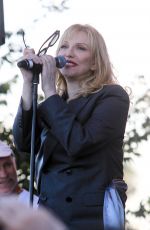 COURTNEY LOVE Performs at Yola Dia in Los Angeles 08/18/2019