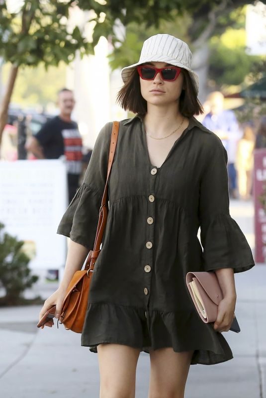 CRYSTAL REED Out and About in Los Angeles 07/30/2019