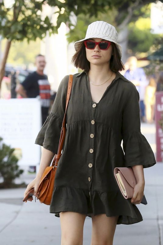 CRYSTAL REED Out and About in Los Angeles 07/30/2019