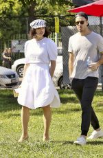 CRYSTAL REED Out Shopping in Los Angeles 08/12/2019