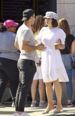 CRYSTAL REED Out Shopping in Los Angeles 08/12/2019