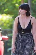 DAISY LOWE Out and About in London 08/28/2019
