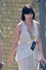 DAISY LOWE Out with her Dog in London 08/26/2019