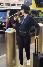 DAISY RIDLEY at LAX Airport in Los Angeles 08/26/2019