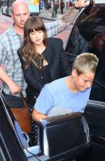 DAKOTA JOHNSON and Chris Martin Are Involved in a Car Accident in New York 08/06/2019