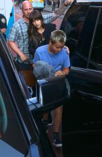 DAKOTA JOHNSON and Chris Martin Are Involved in a Car Accident in New York 08/06/2019