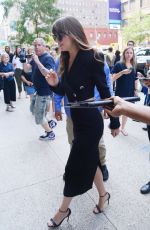 DAKOTA JOHNSON Arrives at a Radio Station in New York 08/07/2019