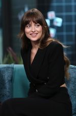 DAKOTA JOHNSON at Build Series in New York 08/07/2019