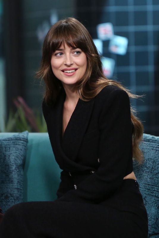 DAKOTA JOHNSON at Build Series in New York 08/07/2019