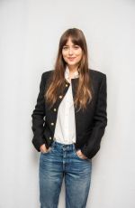 DAKOTA JOHNSON at The Peanut Butter Falcon Press Conference in Los Angeles 08/02/2019