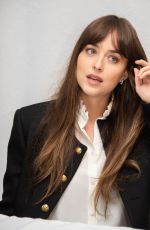 DAKOTA JOHNSON at The Peanut Butter Falcon Press Conference in Los Angeles 08/02/2019