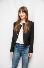 DAKOTA JOHNSON at The Peanut Butter Falcon Press Conference in Los Angeles 08/02/2019
