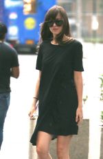 DAKOTA JOHNSON Out for Coffee in New York 08/07/2019