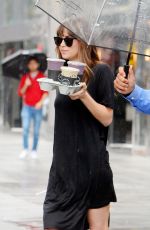 DAKOTA JOHNSON Out for Coffee in New York 08/07/2019