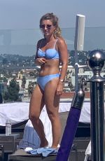 DANI DYER in Bikini at a Pool in Los Angeles 08/27/2019