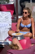 DANI DYER in Bikini at a Pool in Los Angeles 08/27/2019