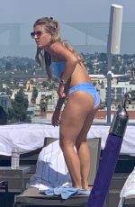 DANI DYER in Bikini at a Pool in Los Angeles 08/27/2019
